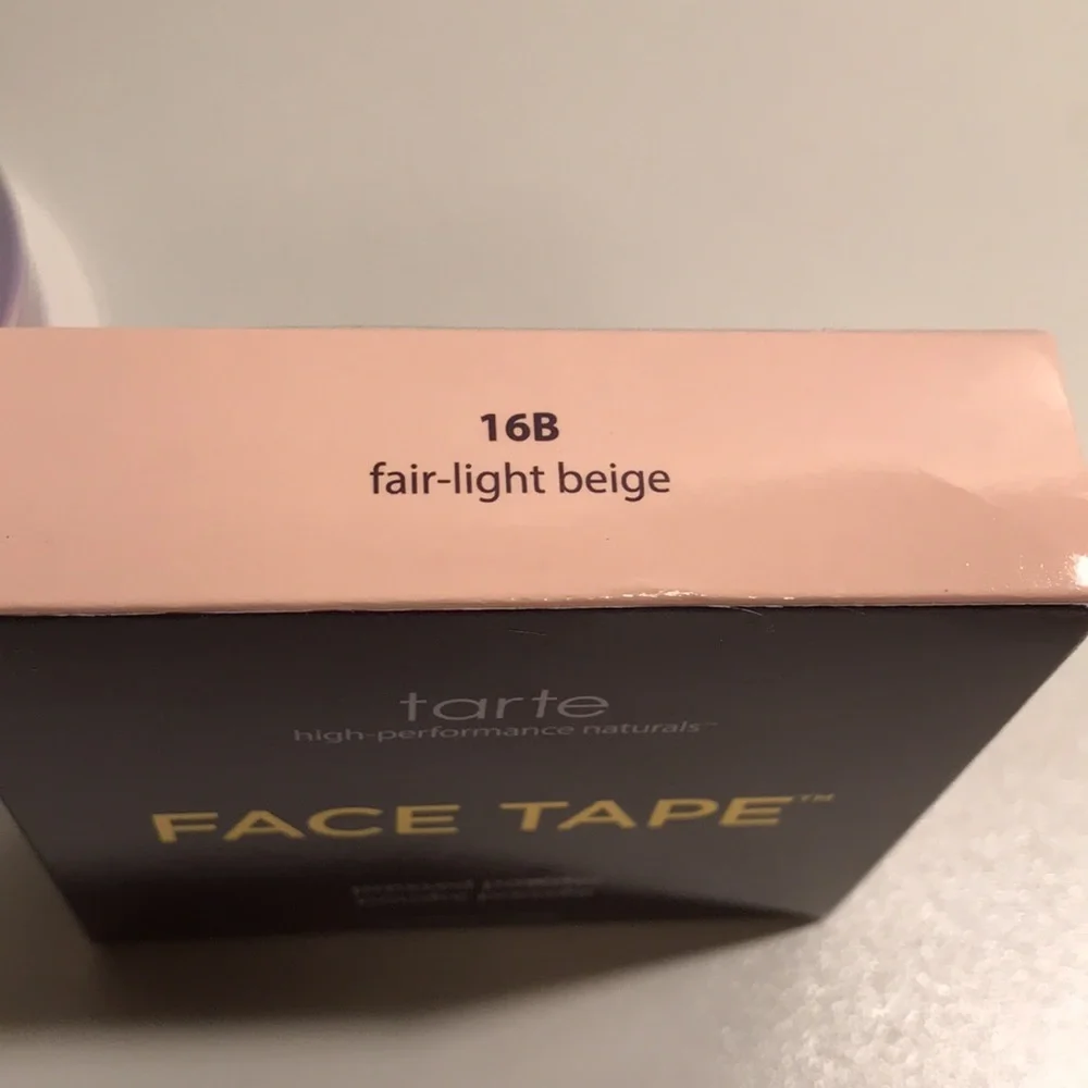 Tarte Face Tape Pressed Powder 16B Fair Light Beige NEW
